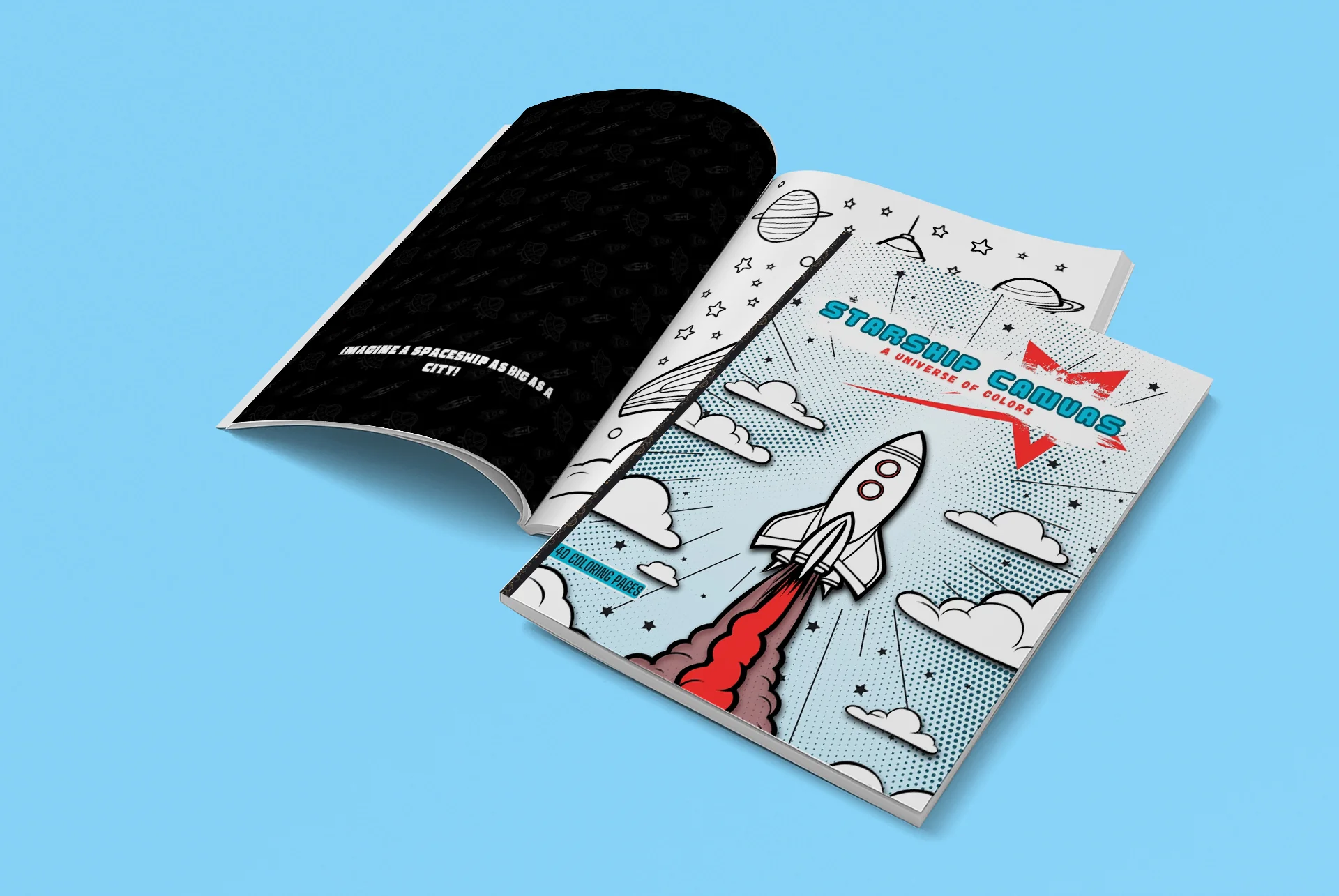 Starship Canvas – A Universe of Colors detail image